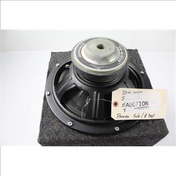 Pioneer TS-W301F Free Air Speaker On Box