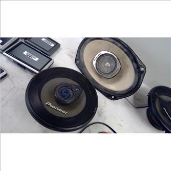 Pioneers Coaxial Speakers, And  Garmin, TomTom GPS Navigators Bulk Lot