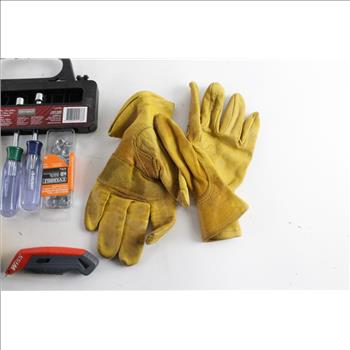 Pipe Wrench, Socket Set And More, 7 Pieces
