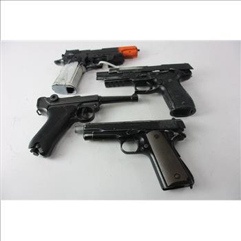 Pistol BB Gun Lot, 4 Pieces