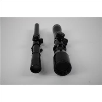Pistol Grip, SSAR-15 SBS Bump Stock, And Tasco Scopes, 4 Pieces