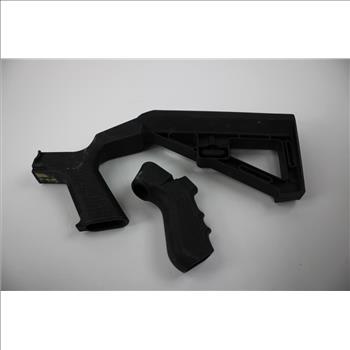 Pistol Grip, SSAR-15 SBS Bump Stock, And Tasco Scopes, 4 Pieces