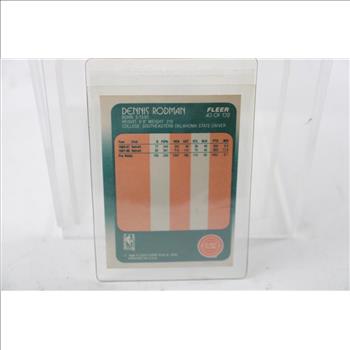 Pistons Dennis Rodman Basketball Trading Card