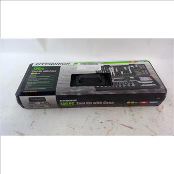 Pittsburgh 130 Piece Tool Kit With Case