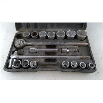 Pittsburgh 20 Piece Jumbo Socket Set