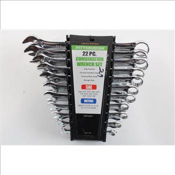 Pittsburgh 22 Piece Combination Wrench Set
