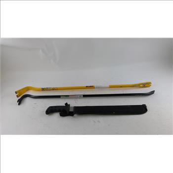 Pittsburgh 36" Wrecking Bar And More 2 Pieces