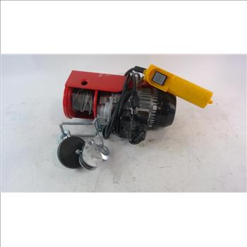 Pittsburgh 440lbs Remote Controlled Electric Hoist
