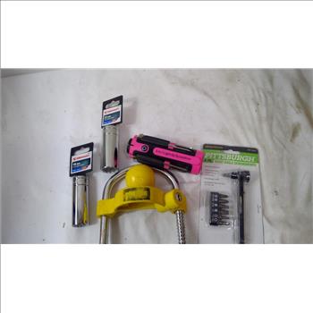 Pittsburgh 8 Pc Right Angle Screwdriver, Jobsmart 22 Mm Deep Sockets, And More, 10+ Pieces