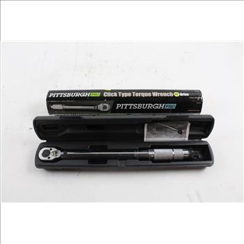 Pittsburgh Click Type Torque Wrench