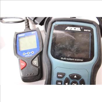 Pittsburgh Compression Test Kit, Ancel Multi-system Scanner, Innova Scanner, & Portable Corded Lamp
