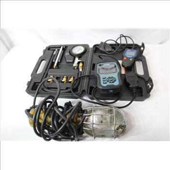 Pittsburgh Compression Test Kit, Ancel Multi-system Scanner, Innova Scanner, & Portable Corded Lamp