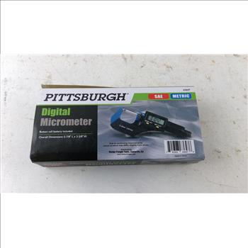Pittsburgh Digital Micrometer