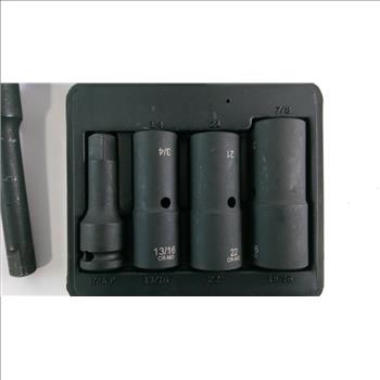 Pittsburgh Heavy Duty Socket Set With 1 Extension