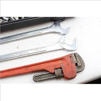 Pittsburgh Heavy Duty Wrenches, Pipe Wrench, Sockets And More: 30+ Pieces