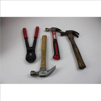 Pittsburgh Pipe Wrench, Hyper Tough 16 Oz Claw Hammer, Milwaukee 14