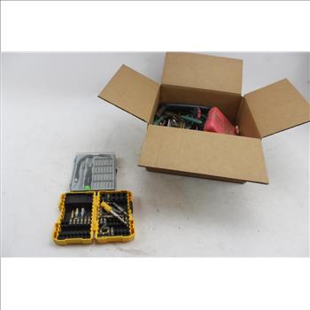 Pittsburgh Pro Tool Driver Set, Dewalt Tool Bit Set, Hand Tools, & More; 15+ Pieces