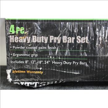 Pittsburgh Pry Bar Sot 01654, Husky Sledge Hammer, And Misc. Wiring