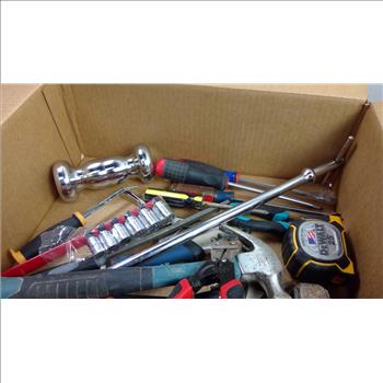 Pittsburgh Screwdriver, Crescent Hammer, Duratech Sockets, & More 20 Pieces