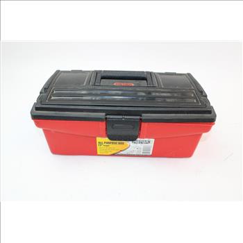 Pittsburgh, Stanley, Husky, & More Assorted Hand Tools In Keter All Purpose Box; 5+ Pieces