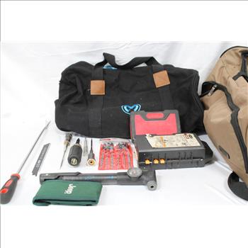 Pittsburgh Tack Lifter, Needle File Set, Drill Bits & More 12 Pieces
