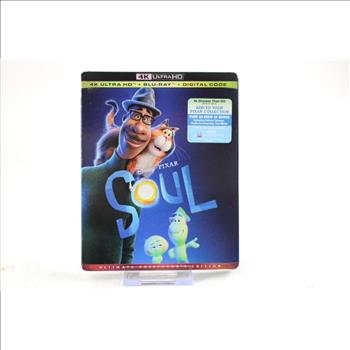 Pixar's Soul Movie Blueray/dvd