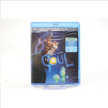 Pixar's Soul Movie Blueray/dvd