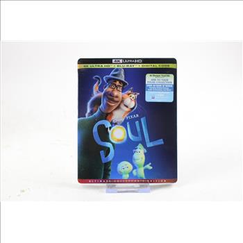 Pixar's Soul Movie Blueray/dvd