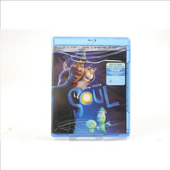 Pixar's Soul Movie Blueray/dvd
