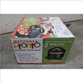 Pizzeria Pronto Outdoor Pizza Oven