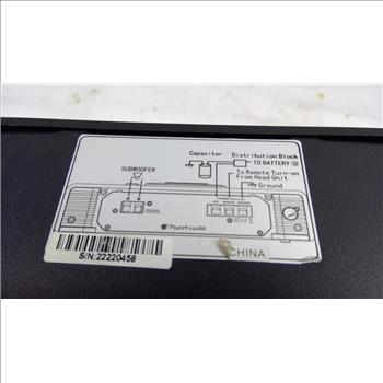 Planet Audio Mosfet Monoblock Power Car Amplifier