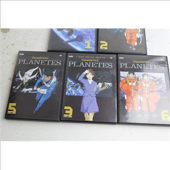 Planetes Anime Series DVDs; 5 Pieces