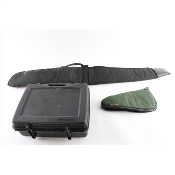 Plano Hard Shell Gun Case And More, 3 Pieces