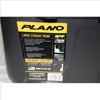 Plano Large Storage Trunk With Bags