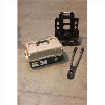 Plano Magnum Hip Roof Six-tray Tackle Box, Bolt Cutters, Golf Balls, & More; 10+ Pieces