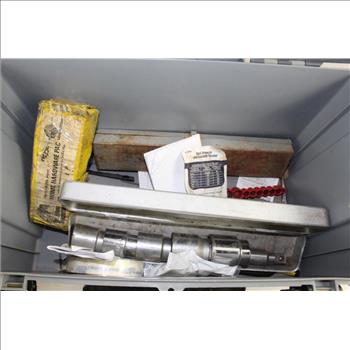 Plano Plastic Tool Box With Assorted Hardware
