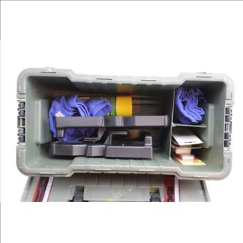 Plano Tactical Layered Box With Hoppe's Gun Cleaning Patches & More; 7+ Pieces