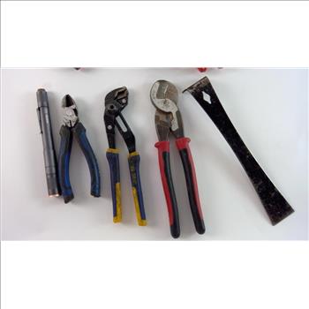 Plastic Tool Box With Tools, 10+ Pieces