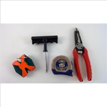 Plastic Tool Box With Tools, 10+ Pieces