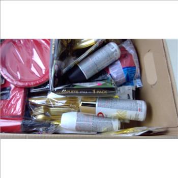 Plates, Spray Paint, And Utensils, 5+ Pieces