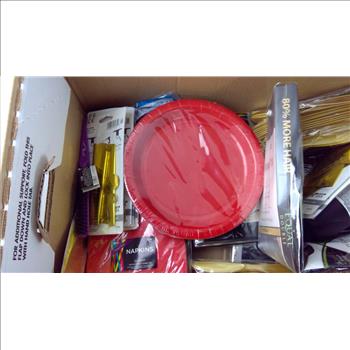 Plates, Spray Paint, And Utensils, 5+ Pieces