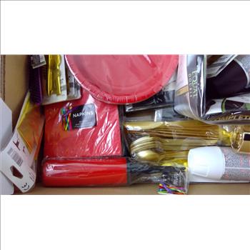 Plates, Spray Paint, And Utensils, 5+ Pieces