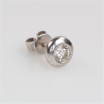 Platinum Diamond Earring