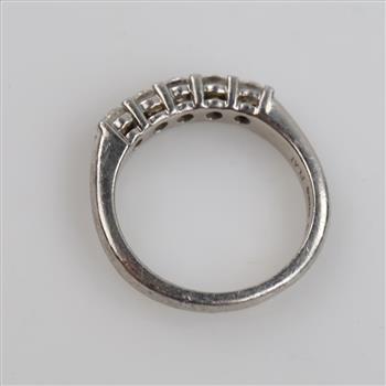 Platinum Diamond Wedding Band