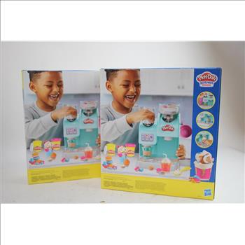 Play-Doh Kitchen Creations Colorful Cafe Playset, 2 Pieces