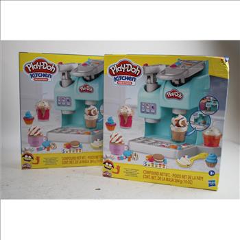 Play-Doh Kitchen Creations Colorful Cafe Playset, 2 Pieces