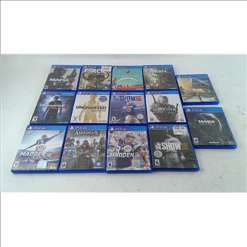 Playstaion 4 Games 5+ Pieces