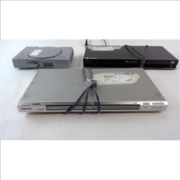 Playstation 1 And DVD Players, 3 Pieces