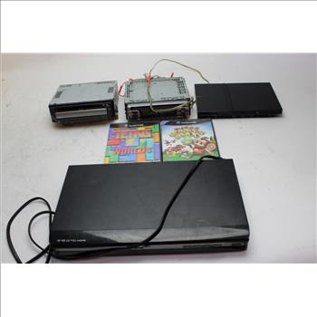 PlayStation 2 Game Console, Memorex DVD/CD Player And More