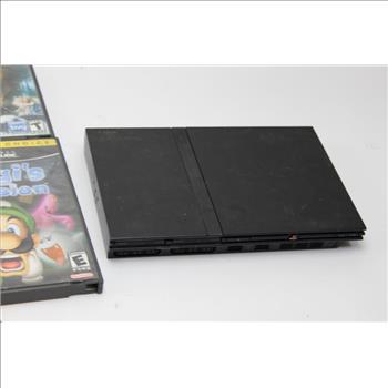 Playstation 2 Slim, Nintendo Gamecube Games, PS3 Batman Arkham Asylum: 5+ Items